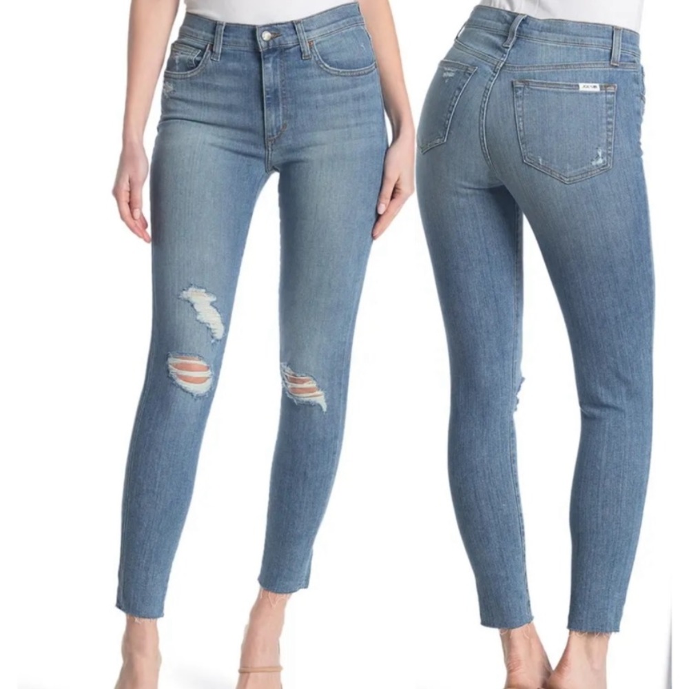Joes Jeans Lucania High Rise Distressed Jeans - Picture 1 of 12